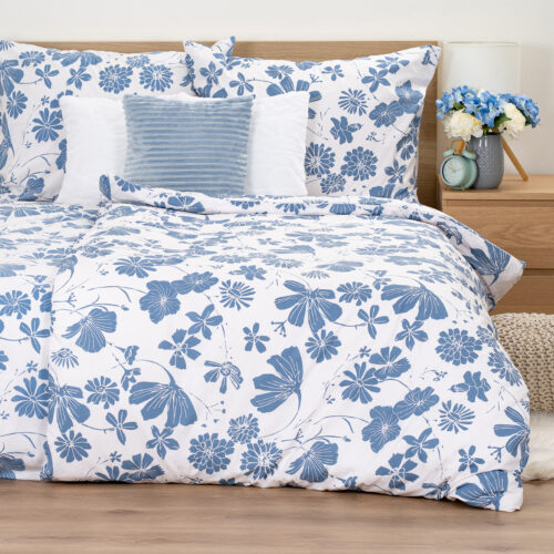 4Home Blue Meadow pamut ágyneműhuzat