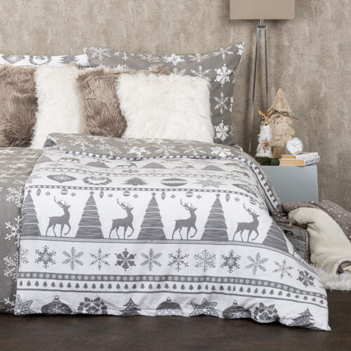 4Home Christmas Time flanel ágyneműhuzat