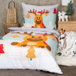 4Home Christmas reindeer pamut ágyneműhuzat 4Home Christmas reindeer pamut ágyneműhuzat