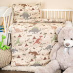 4Home Dino world gyerek pamut ágyneműhuzat kiságyba 4Home Dino world gyerek pamut ágyneműhuzat kiságyba