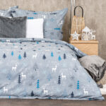 4Home  Elegant deer grey pamut ágyneműhuzat