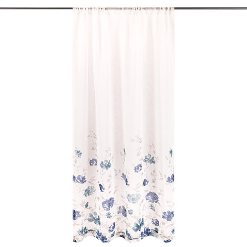 4Home Floral függöny kék