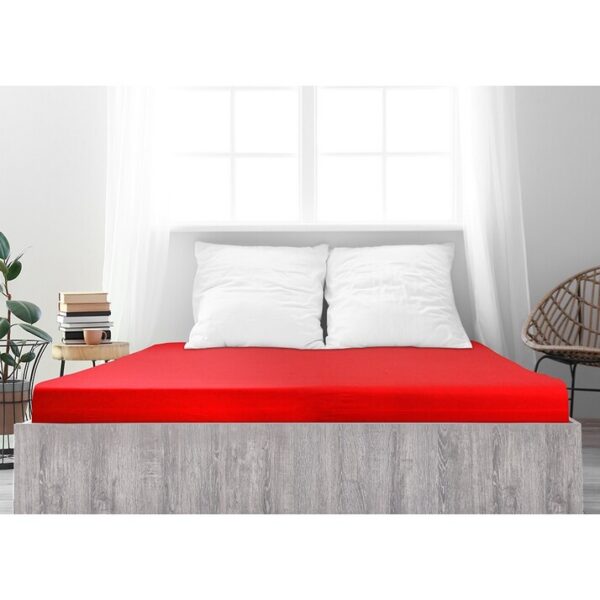 4Home Ideál jersey lepedő Ideal piros