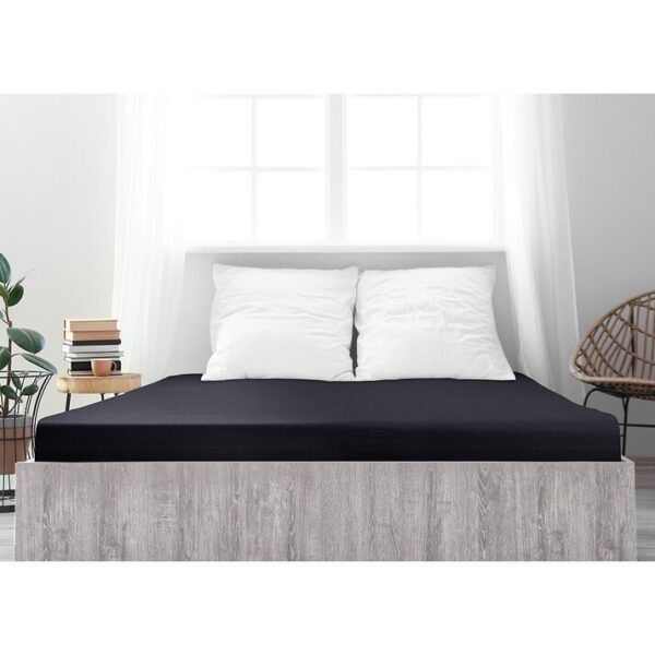 4Home Ideál jersey lepedő fekete
