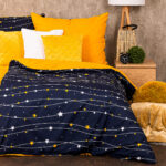 4Home Night sky pamut ágyneműhuzat140 x 200 cm