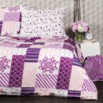 4Home Patchwork violet krepp ágyneműhuzat 4Home Patchwork violet krepp ágyneműhuzat