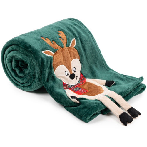 4Home Reindeer karácsonyi pléd