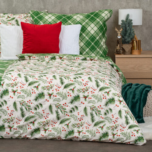 4Home Scotch pamut ágyneműhuzat zöld