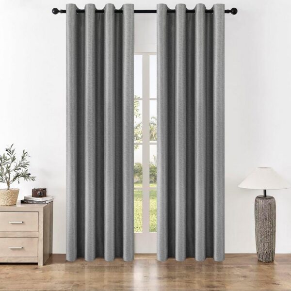 4Home Stripe sőtétítő függöny szürke