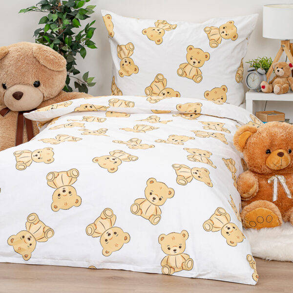 4Home Teddies pamut ágyneműhuzat