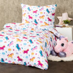 4Home Unicorn gyerek pamut ágyneműhuzat