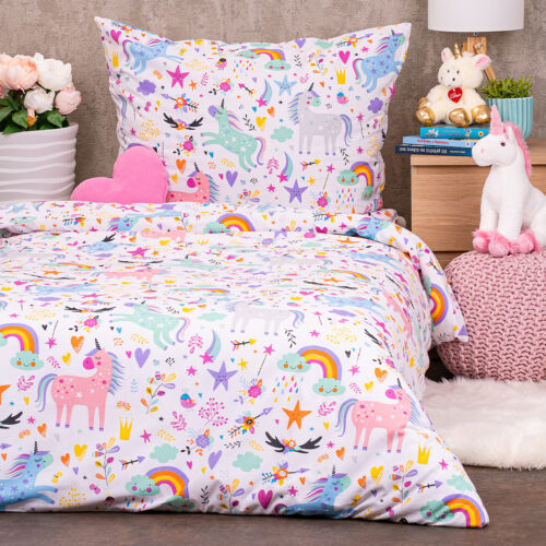 4Home Unicorns gyermek pamut ágynemő