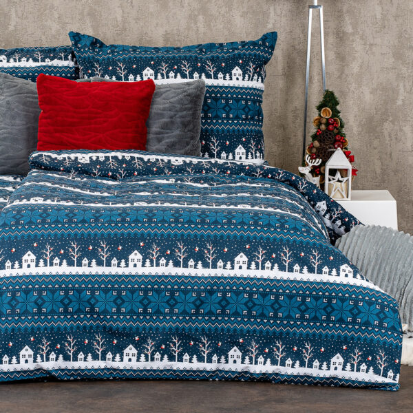 4Home Winter village pamut ágyneműhuzat