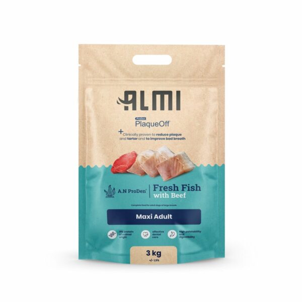 ALMI Maxi Adult Granulátum tengeri moszattal