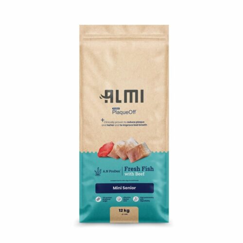 ALMI Mini Senior granulátum tengeri algával