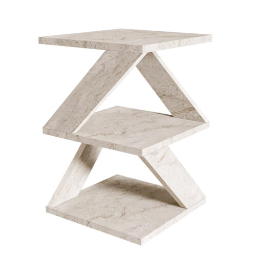 Albeni Travertine kisasztal
