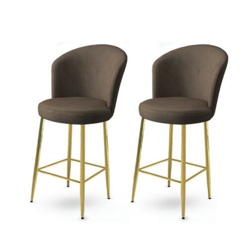 Alte Anthracite and Gold bárszék szett