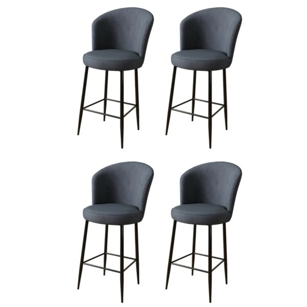 Alte Anthracite bárszék szett