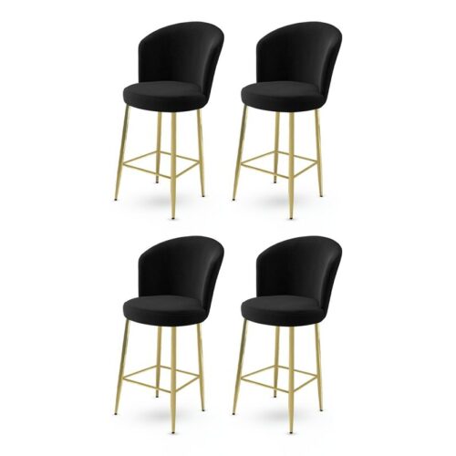 Alte Black and Gold bárszék szett
