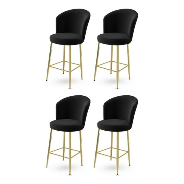 Alte Black and Gold bárszék szett