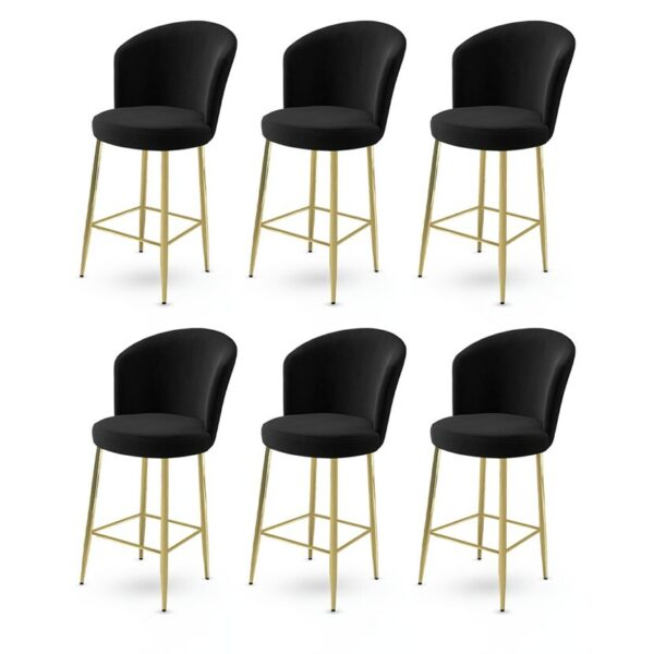 Alte Black and Gold bárszék szett