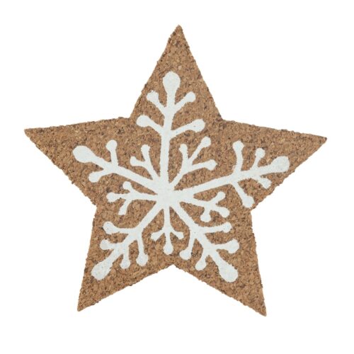Altom Kork podtálka pod hrnek Winter star 10 x 10x 0