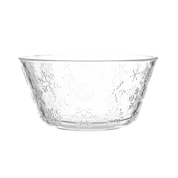 Altom Üveg tál Snowflakes 13 cm