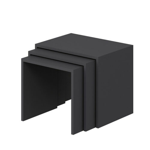 Alya Anthracite kisasztal
