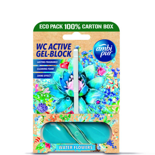 Ambipur WC Aktív gél-blokkoló vízvirágok 45 g