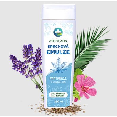 Annabis Atopicann tusfürdő emulzió panthenollal