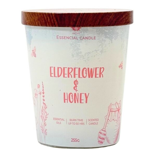 Arome Elderflower & Honey gyertya üvegben