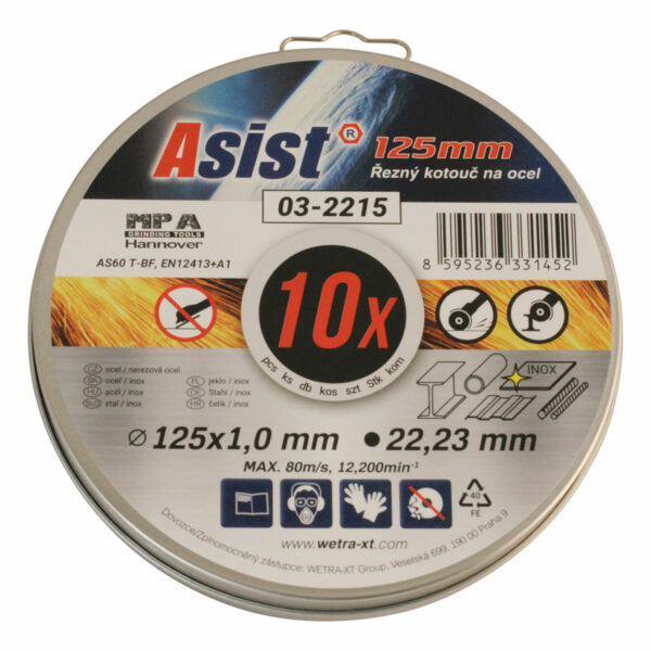 Asist 03-2215 vágótárcsa készlet