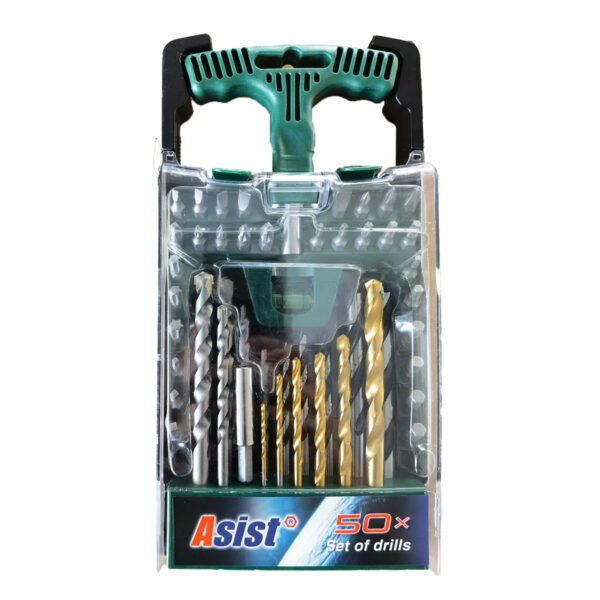 Asist AR01-5604 fúró és bit készlet
