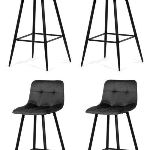 B-X7015 GREY2 bárszék szett