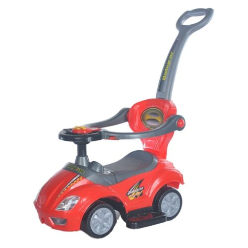 Baby Mix Mega Car 3 az1- ben futóbicikli vezetőrúddal