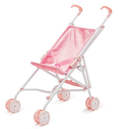 Baby Mix Összecsukható golfkocsi babáknak Tararózsaszín