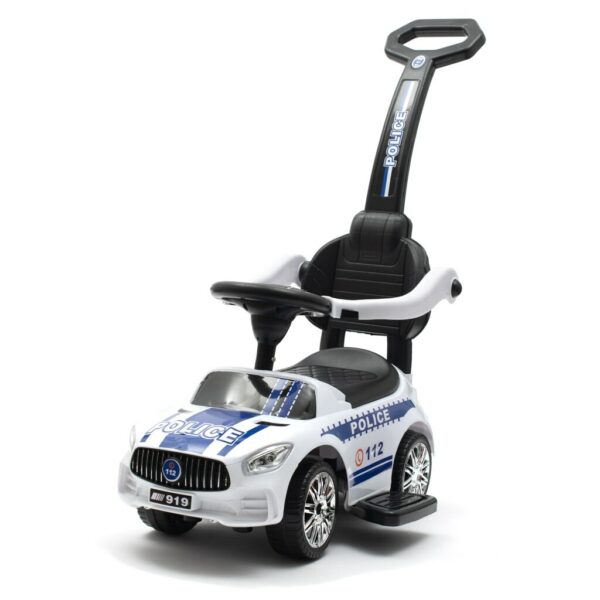 Baby Mix Rendőrség gyerek futóbicikli hanggal és vezetőróddal