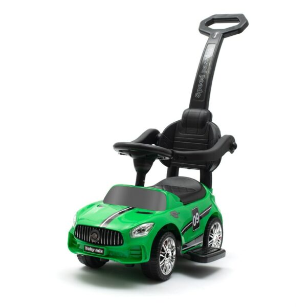 Baby Mix gyerek futóbicikli hanggal és vezetőrúddal Racer