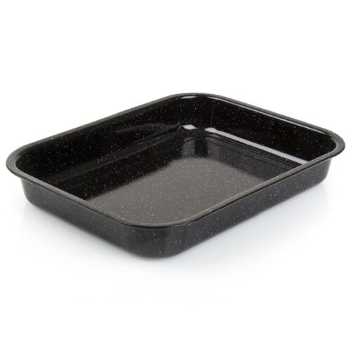 Banquet CULINARIA Black zománcozott tepsi 34 x 26x 5 cm
