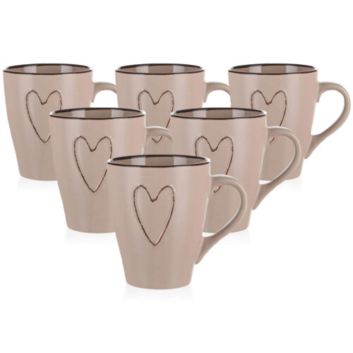 Banquet HEART kerámiabögre 310 ml