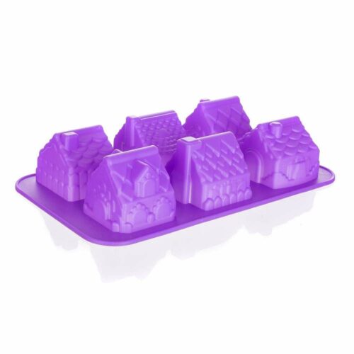 Banquet Szilikon forma házikók Culinaria Violet