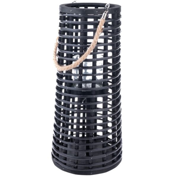 Bars fa lámpás fekete