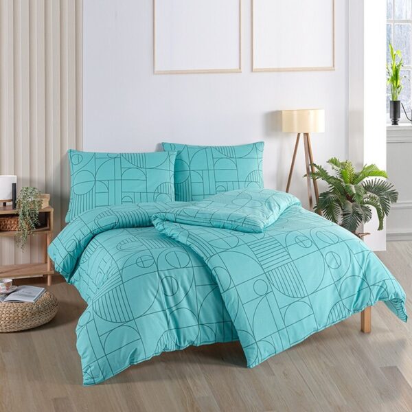 BedTex pamut ágynemét Geo Aquatic Awe