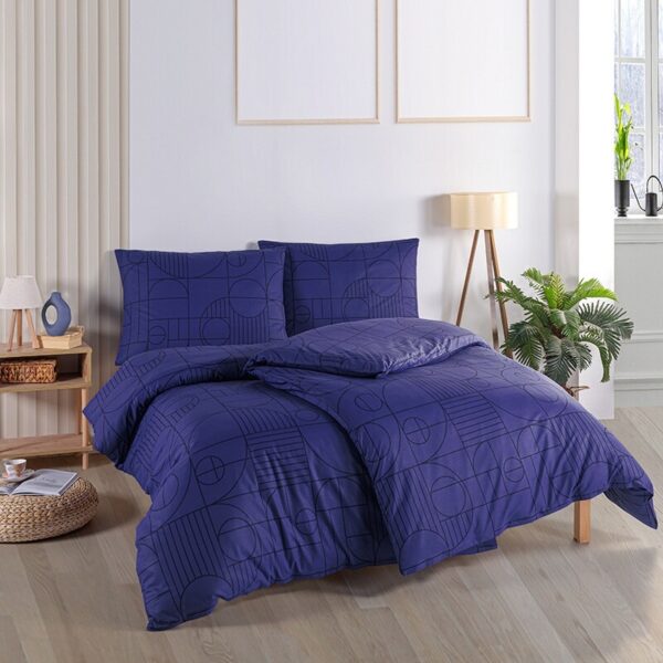 BedTex pamut ágynemét Geo Future Dusk