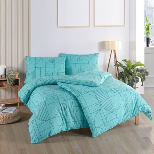 BedTex pamut ágynemő Geo Aquatic Awe