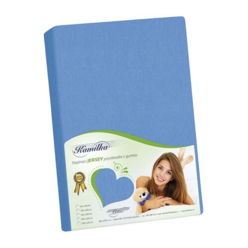 Bellatex Jersey lepedő kék