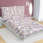 Bellatex Patchwork ágyneműhuzat lila Bellatex Patchwork ágyneműhuzat lila