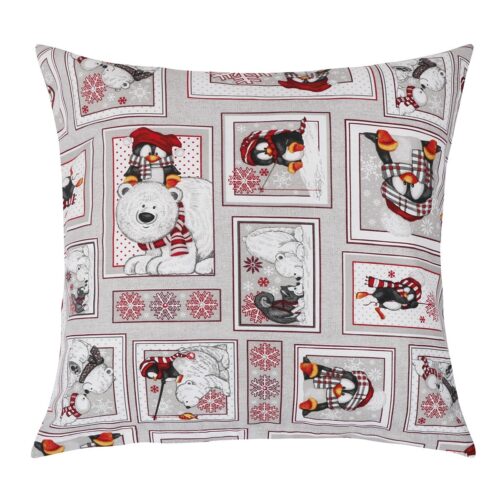 Bellatex Téli patchwork párna