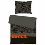 Bench pamut ágyneműhuzat szürkésfekete