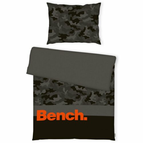 Bench pamut ágyneműhuzat szürkésfekete